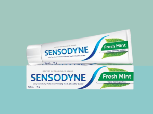 sensodyne fresh mint 75g